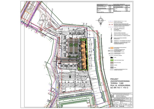 Plan zasgospodarowania Lotnicza w Pile Plan zasgospodarowania Lotnicza w Pile